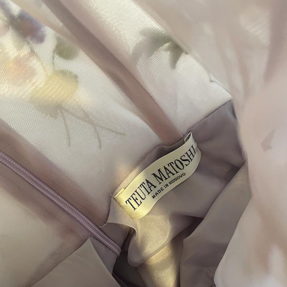 Teuta Matoshi Violet Blooms Terrace dress - Picture 7 of 7